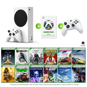 Xbox Series S 512GB + Game Pass + Robot White Controller