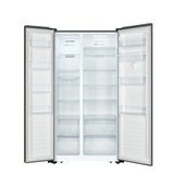 Hisense 514L Side By Side Fridge Freezer Inox H670SITWD