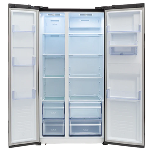 Defy 496L Side By Side Glassdoor Fridge Freezer Water Dispenser DFF456